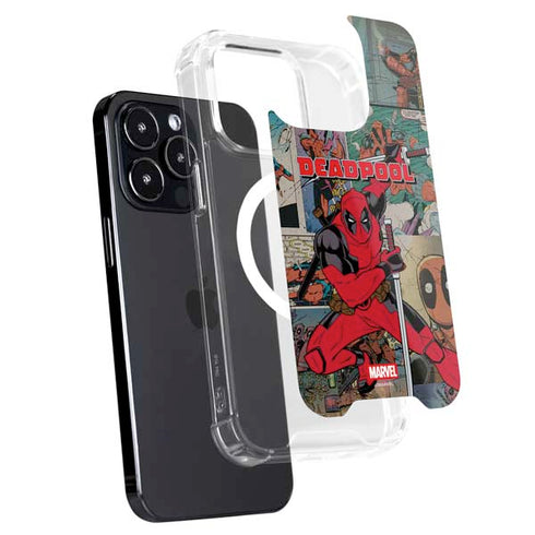 Marvel Deadpool Deadpool Collage iPhone 16 Pro MagSafe Case